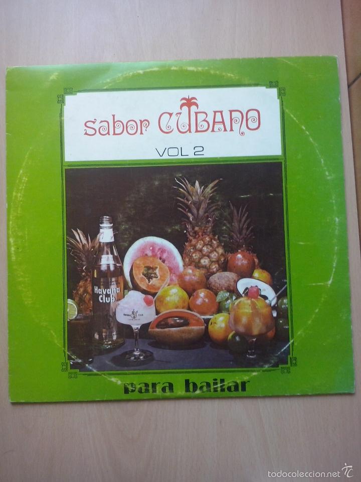 Vinyl records: sabor cubano vol2- para bailar- roberto faz/ grupo sierra maestra/ los van van- lp arieto cuba