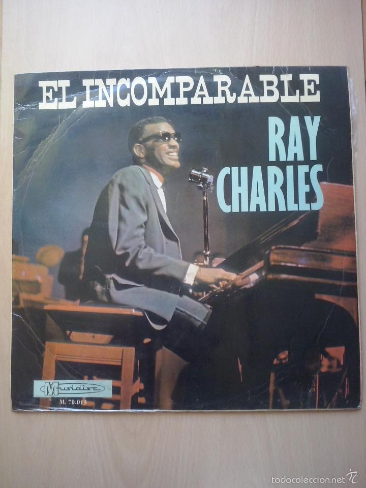 Discos de vinilo: el imcomparable ray charles- lp marfer 1966 - Foto 1