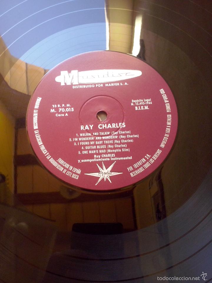 Discos de vinilo: el imcomparable ray charles- lp marfer 1966 - Foto 3