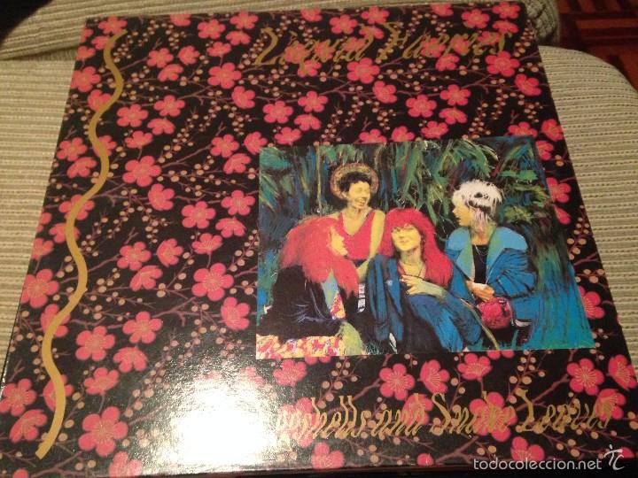 Discos de vinilo: LIQUID FAERIES - EGGSHELLS AND SNAKE LEAVES LP FUNDAMENTAL 1990 HOLANDA - INDIE POP WAVE