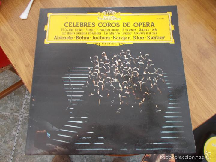 Discos de vinilo: CELEBRES COROS DE OPERA