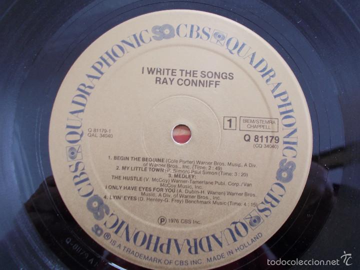 Discos de vinilo: RAY CONNIFF.I WRITE THE SONGS - Foto 2