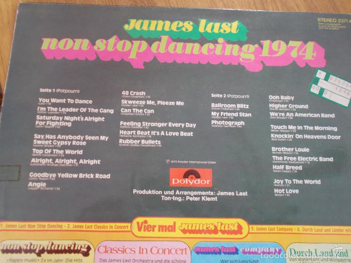 Discos de vinilo: JAMES LAST. NON STOP DANCING 1974 - Foto 3