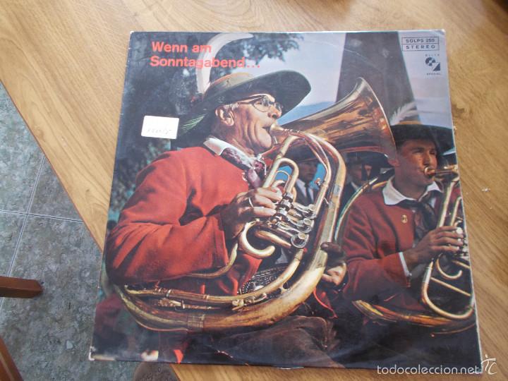 Vinyl-Schallplatten: WENN AM SONNTAGABEND.   DIE LINZER BUAM