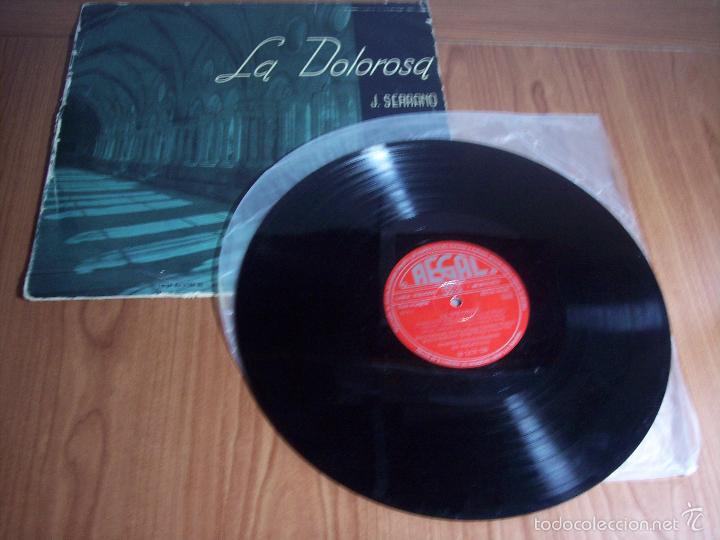 Discos de vinilo: LP LA DOLOROSA (J. SERRANO) REGAL 33LCX 120 - Foto 2