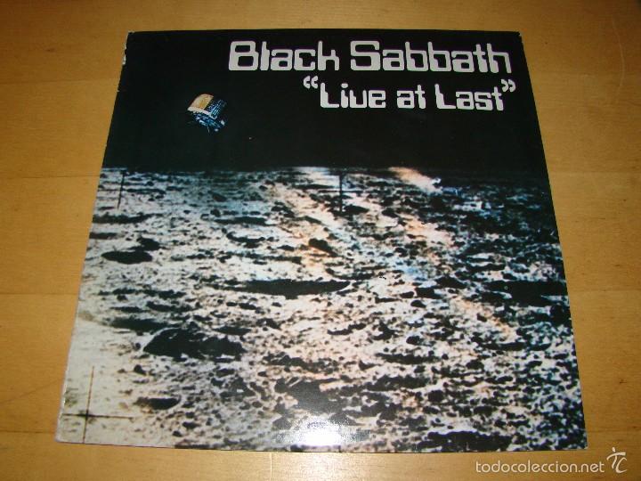 Discos de vinilo: BLACK SABBATH - LIVE AT LAST - Foto 1