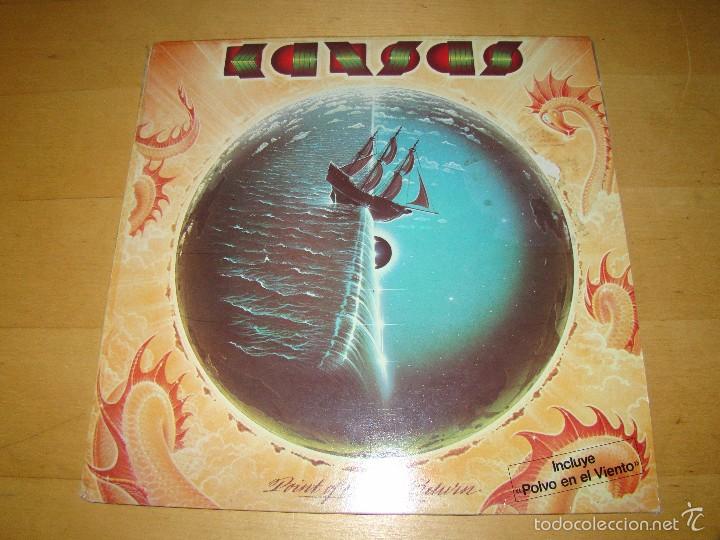 Discos de vinilo: KANSAS - POINT OFF KNOW RETURN - Foto 1