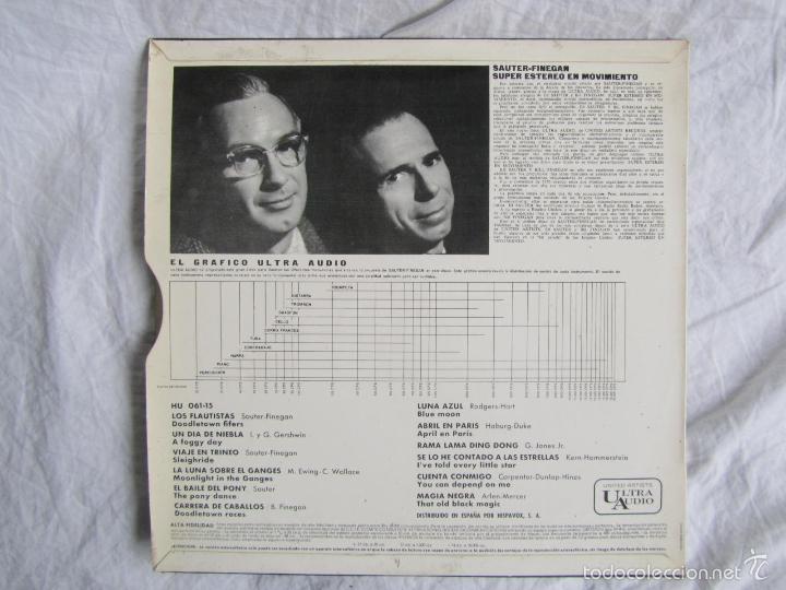 Discos de vinilo: Sauter & Finegan Super estereo en movimiento - Foto 2