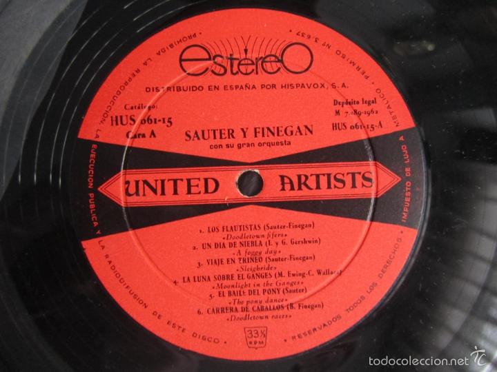 Discos de vinilo: Sauter & Finegan Super estereo en movimiento - Foto 4
