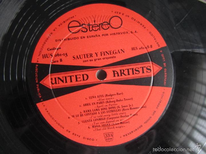 Discos de vinilo: Sauter & Finegan Super estereo en movimiento - Foto 5