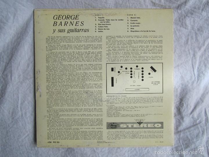 Discos de vinilo: Las guitarras de George Barnes 1962 - Foto 2