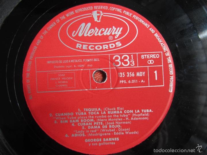 Discos de vinilo: Las guitarras de George Barnes 1962 - Foto 4