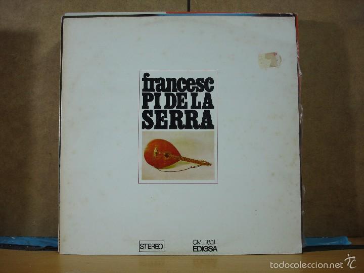 Discos de vinilo: Francesc Pi de la Serra - Idem - Edigsa CM 183L - 1967 - Foto 1