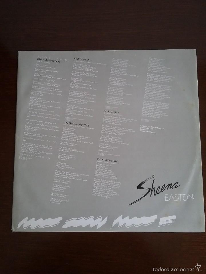 Discos de vinilo: SHEENA EASTON - A PRIVATE HEAVEN - Foto 7