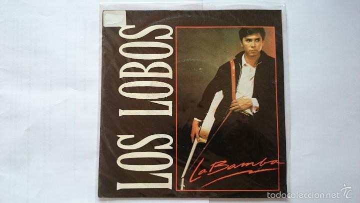 Discos de vinilo: LOS LOBOS (BSO/OST LA BAMBA) - LA BAMBA / CHARLENA (1987) - Foto 1