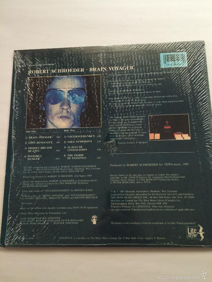 Discos de vinilo: Vinilo Robert Schroeder-Brain voyager-1985 - Foto 2