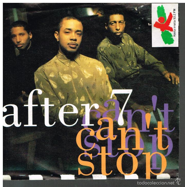 Discos de vinilo: After 7 - Cant Stop (2 versiones) - Single 1990 - Foto 1