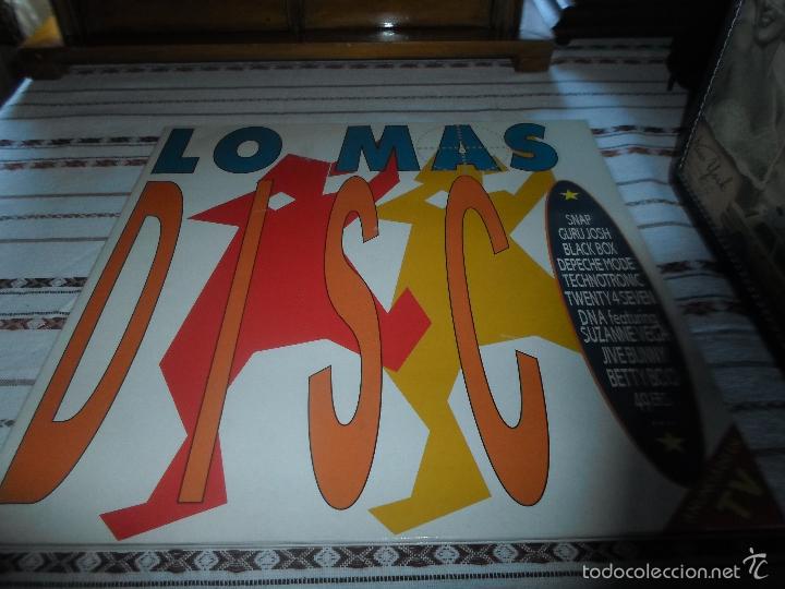 Discos de vinilo: LA MAS DISCO(DOBLE LP PORTADA ABIERTA) - Foto 1