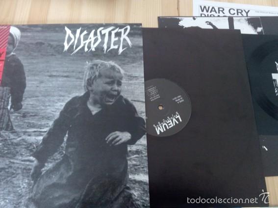Discos de vinilo: Disaster -War Cry-PUNK DISCHARGE HARD CORE CRUST - Foto 1