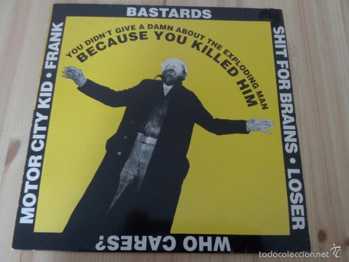 Discos de vinilo: Bastards-You Didnt Give A Damn ..punk hard core - Foto 1