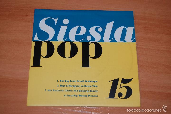 Discos de vinilo: EP DISCO VINILO SIESTA POP 15 - Foto 1