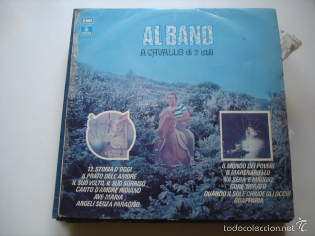 Discos de vinilo: Al Bano   A Cavallo Di 2 Stilli - Foto 1