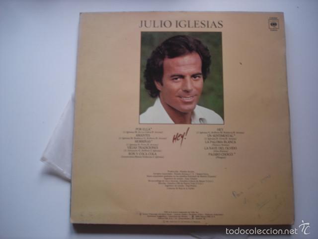 Discos de vinilo: Julio Iglesias    Hey! - Foto 2