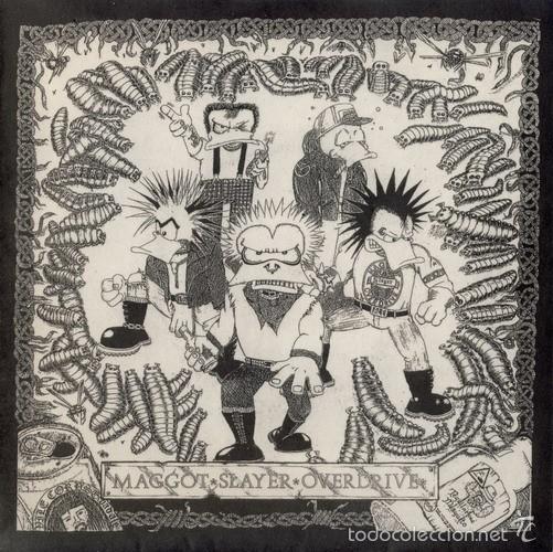 Discos de vinilo: Maggot Slayer Overdrive-PUNK HARDCORE 1995 - Foto 1