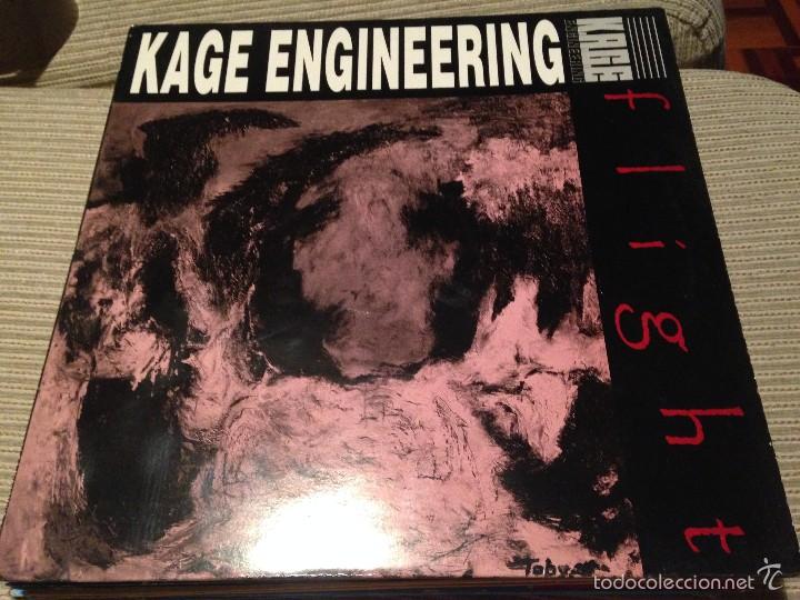 Discos de vinilo: KAGE ENGINEERING - FLIGHT - MAXI UK ASCENSION - INDIE POP - Foto 1