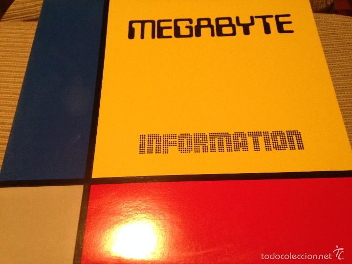 Discos de vinilo: MEGABYTE - INFORMATION - MAXI BELGICA DANCE OPERA 1991 - TECHNO - Foto 1