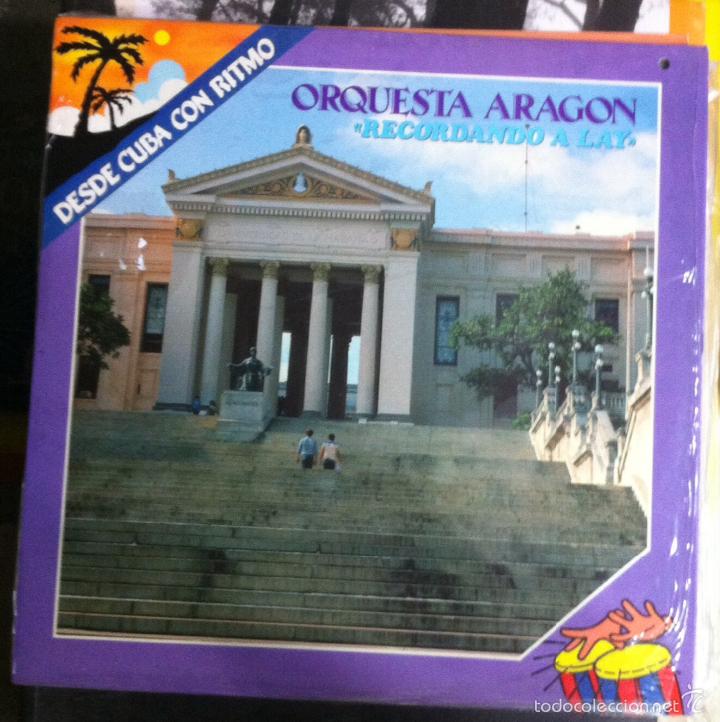 Discos de vinilo: Orquesta Arag&oacute;n. Recordando a Lay. 1987 - Foto 1