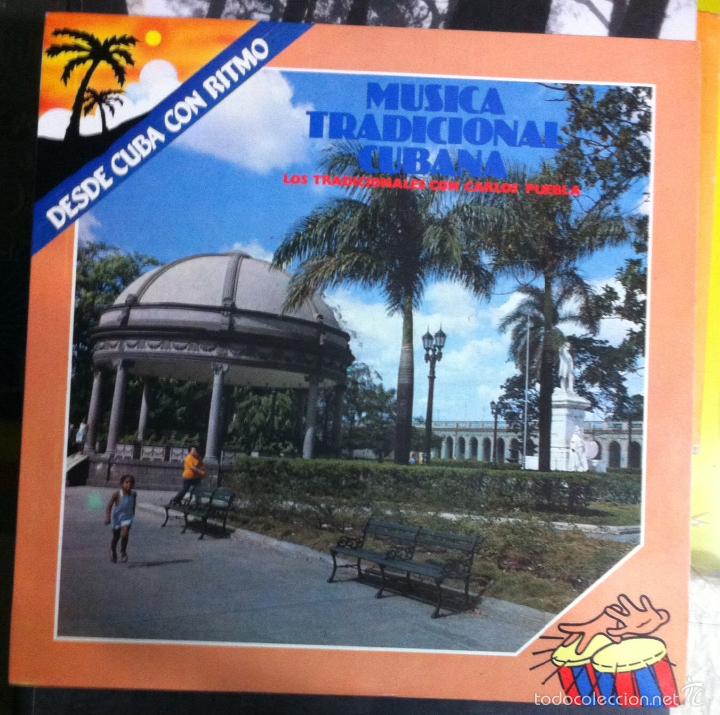 Discos de vinilo: Los Tradicionales con Carlos Puebla. 1985 - Foto 1