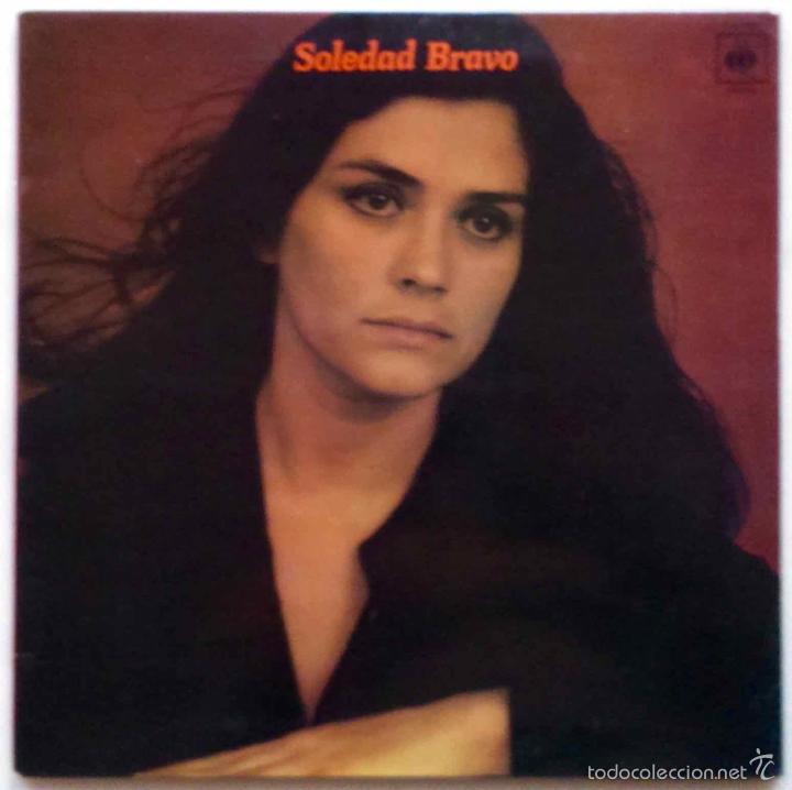Discos de vinilo: SOLEDAD BRAVO, LP CON PORTADA DOBLE A&Ntilde;O 1976 - Foto 1