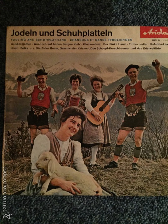 Discos de vinilo: Disco vinilo Jodeln und Schuhplatteln - Foto 1