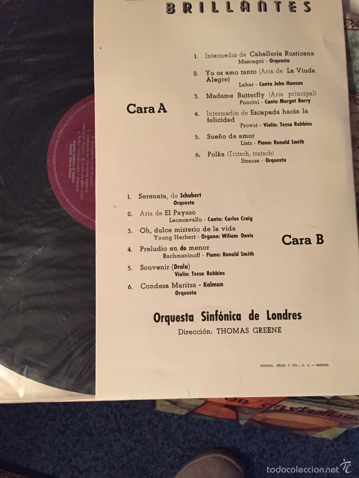 Discos de vinilo: Orquesta sinf&oacute;nica de Londres - Foto 2