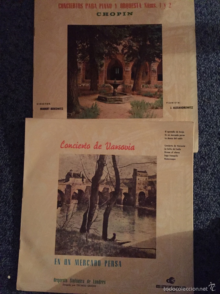 Discos de vinilo: 2 vinilos de conciertos cl&aacute;sicos - Foto 1