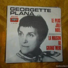 Discos de vinilo: GEORGETTE PLANA. LE PLUS JOLI NOEL. DISQUES VOGUE 1970. EDICION FRANCESA. IMPECABLE