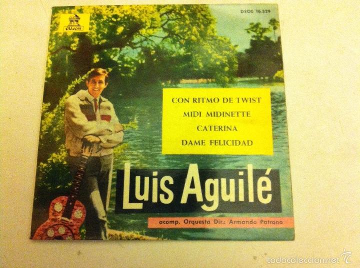 Discos de vinilo: luis aguil&eacute; - con ritmo de twist (1963) - Foto 1