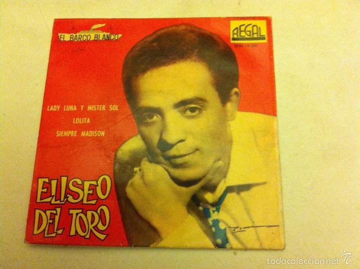 Discos de vinilo: eliseo del toro - el barco blanco (1962) - Foto 1
