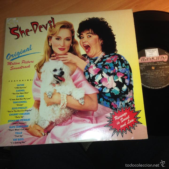 Discos de vinilo: SHE DEVIL B.S.O. LP 1989 USA (B-4) - Foto 1