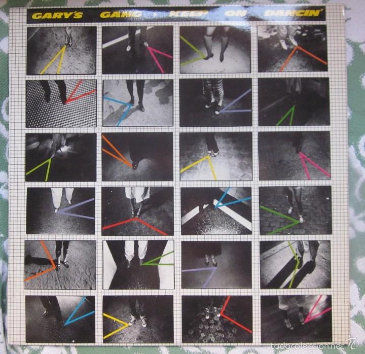Discos de vinilo: garys gang keep on dancin - Foto 1