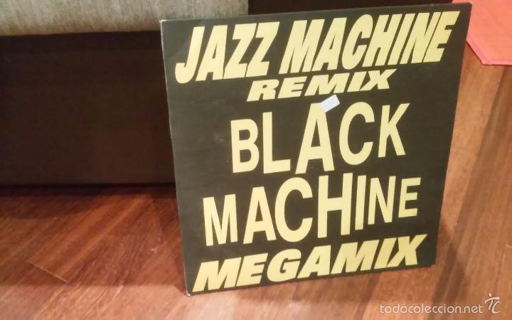 Discos de vinilo: Jazz machine-black machine remix.maxi - Foto 1