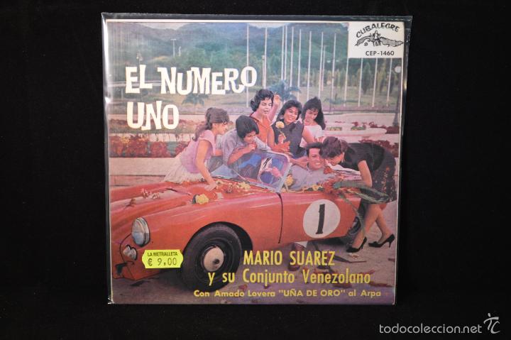Disques de vinyle: MARIO SUAREZ Y SU CONJUNTO VENEZOLANO - AHORA +3 - EP