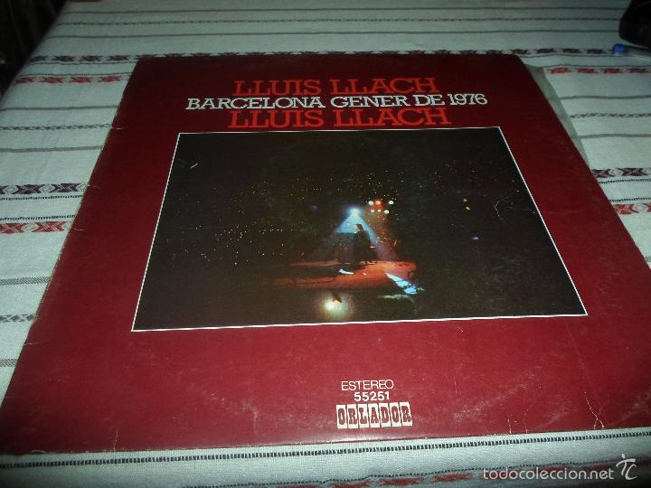 Discos de vinilo: LLUIS LLACH BARCELONA GENER DE 1976 - Foto 1