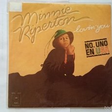 Discos de vinilo: MINNIE RIPERTON - LOVIN' YOU (AMANDOTE) / THE EDGE OF A DREAM (1975)
