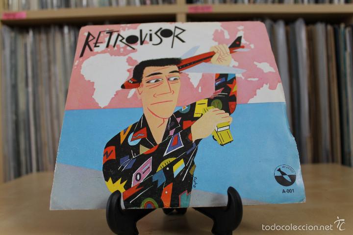 Disques de vinyle: EL RETROVISOR -SG- CANCI&Oacute;N PARA TURISTAS POBRES - OR SPAIN 80'S