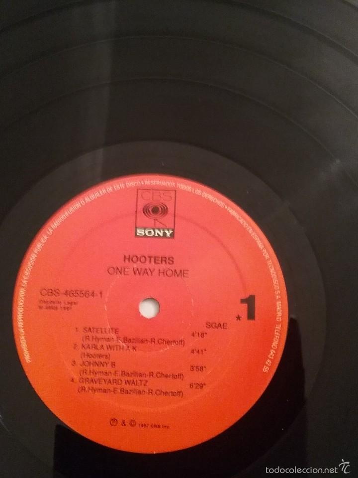 Discos de vinilo: HOOTERS-ONE WAY HOME - Foto 4