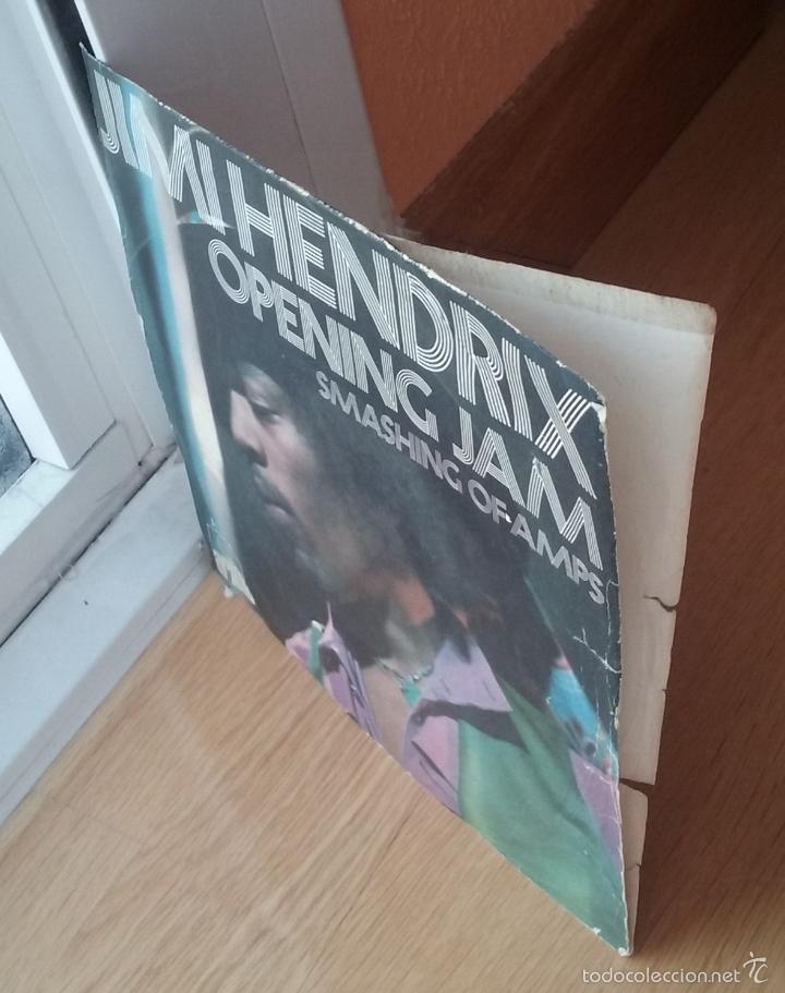 Discos de vinilo: JIMI HENDRIX RARO SINGLE OPENING JAM 1971 - Foto 2