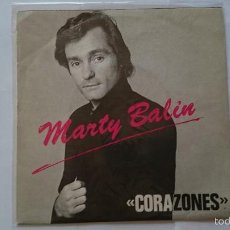 Discos de vinilo: MARTY BALIN (JEFFERSON AIRPLANE) - HEARTS (CORAZONES) / FREEWAY (VIA LIBRE) (1981)