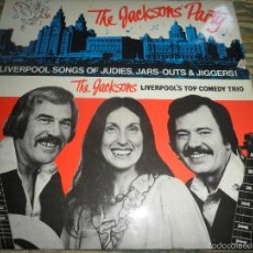 Discos de vinilo: THE JACKSONS PARTY - LIVERPOOL SONGS OF JUDIES LP - ORIGINAL INGLES FLOWERPOT RECORDS 1980 STEREO -. Lote 55851290